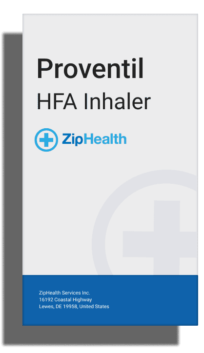 Buy Proventil Asthma Inhaler - ZipHealth