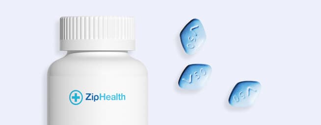 Ziphealth drug bottle and pills